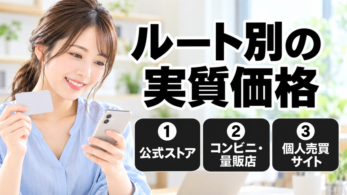 ルート別の実質価格