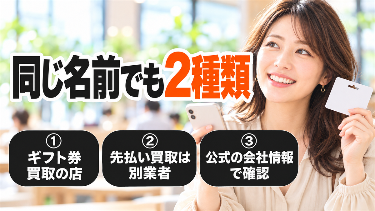 同じ名前でも2種類