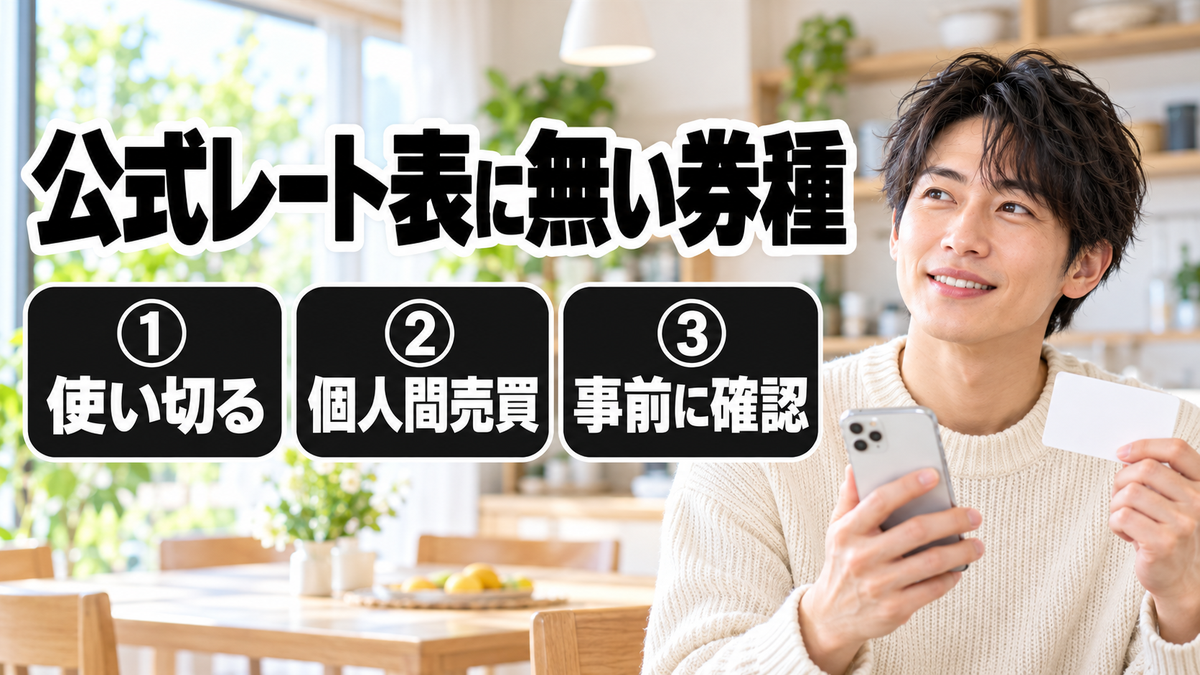 公式レート表に無い券種
