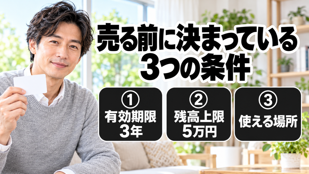 売る前に決まっている3つの条件