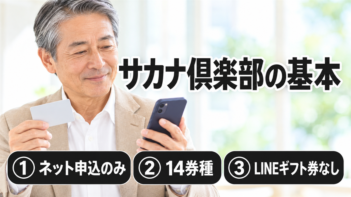サカナ倶楽部の基本